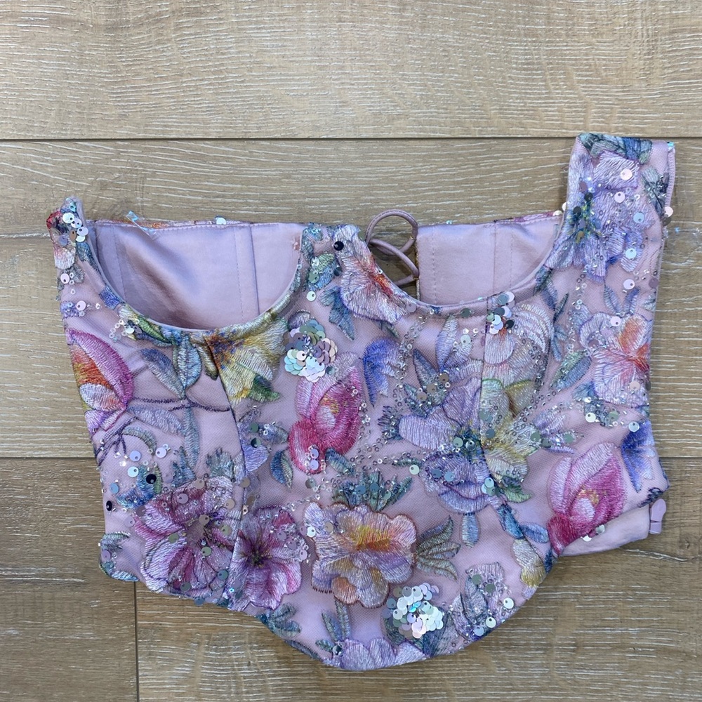 Oh Polly Corset Midaxi Dress - Picture 12 of 15